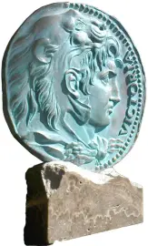 Авторская коллекционная монета "Александр Македонский" Авторская коллекционная монета "Александр Македонский"