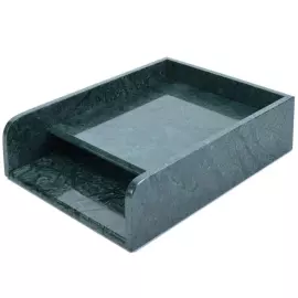 Настольный набор руководителя из мрамора "Лев"