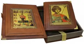 Подарочная книга "Чтимый небесным царем воин" в коробе Подарочная книга "Чтимый небесным царем воин" в коробе