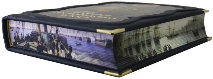 Gift book "The History of the Russian Navy", M. Tereshina