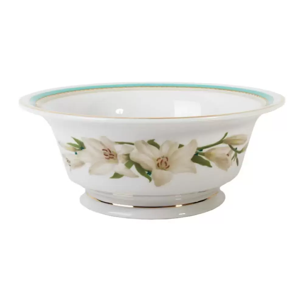 Porcelain set for 6 persons "European" with a pattern "Northern Aurora" (24 items)