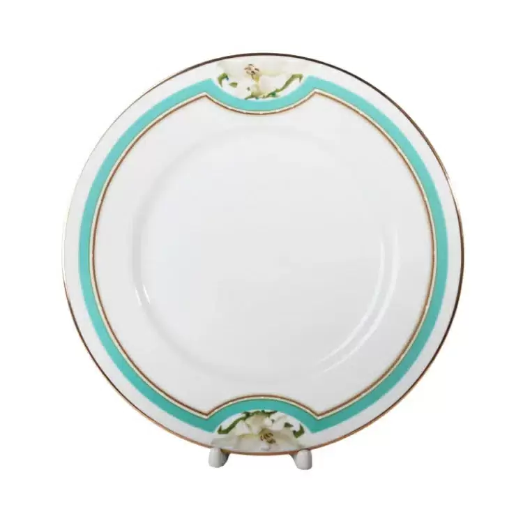 Porcelain set for 6 persons "European" with a pattern "Northern Aurora" (24 items)