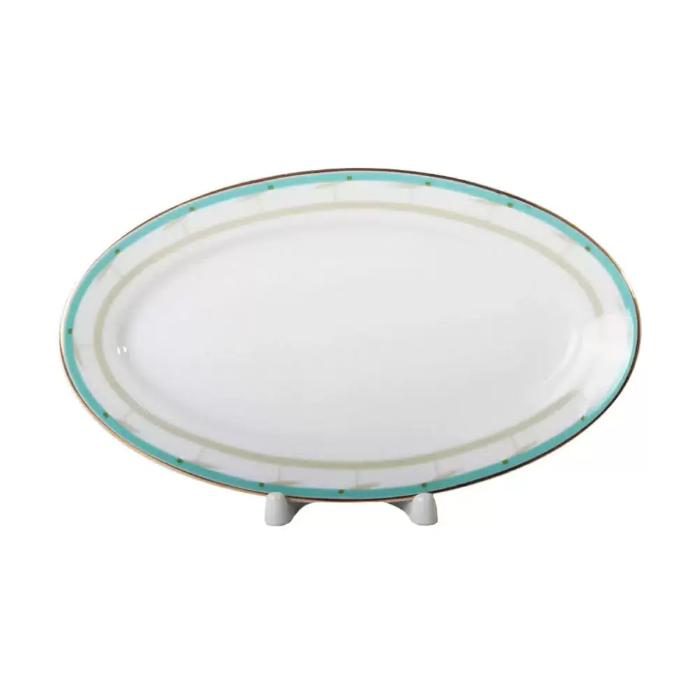 Porcelain set for 6 persons "European" with a pattern "Northern Aurora" (24 items)