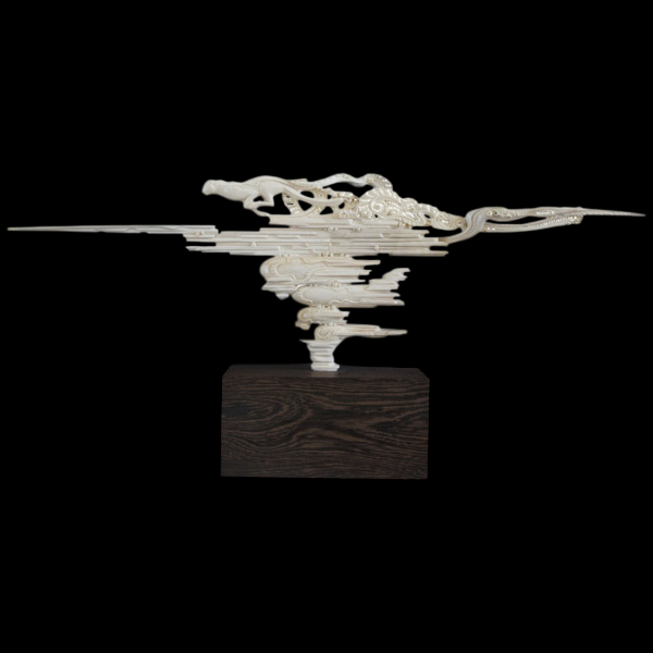 Sculpture "The transience of time"