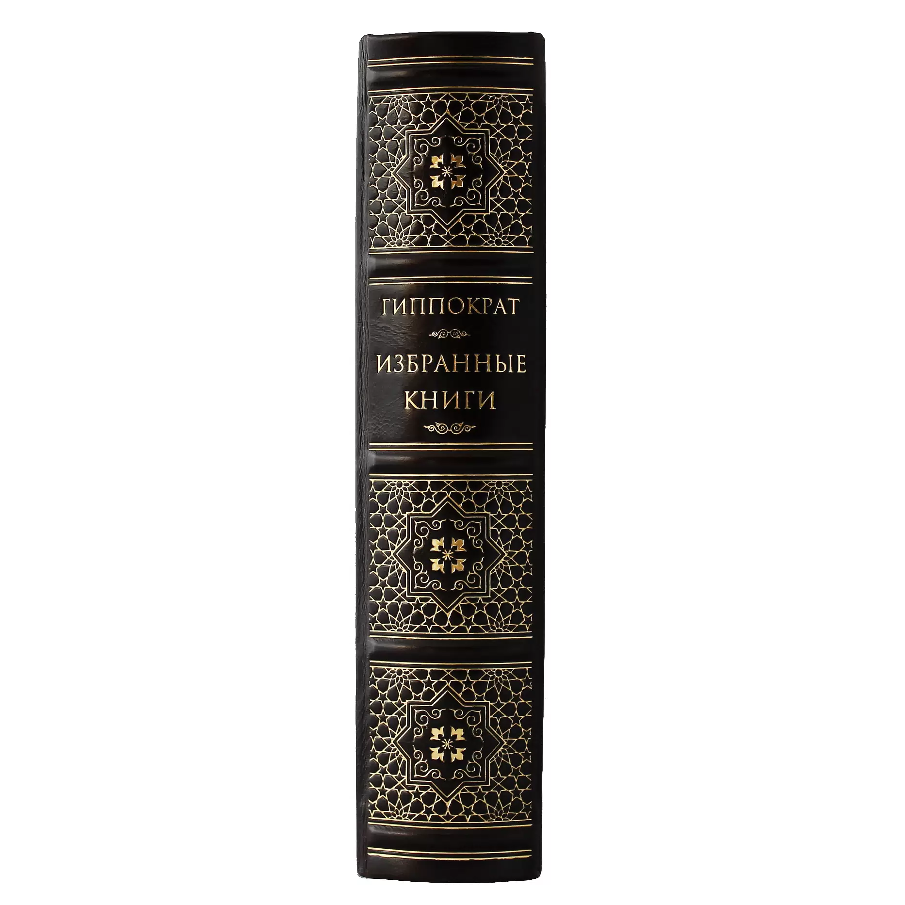 Книга в кожаном переплете "Гиппократ. Избранные книги"