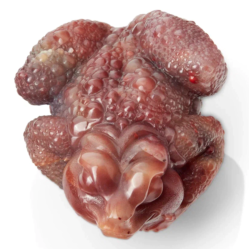Ювелирная камнерезная композиция "Лягуха"