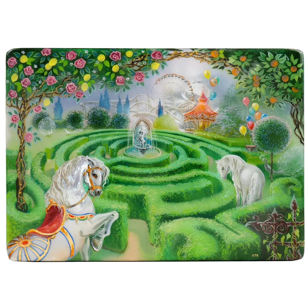Шкатулка "Лабиринт" Корсакова, Федоскино