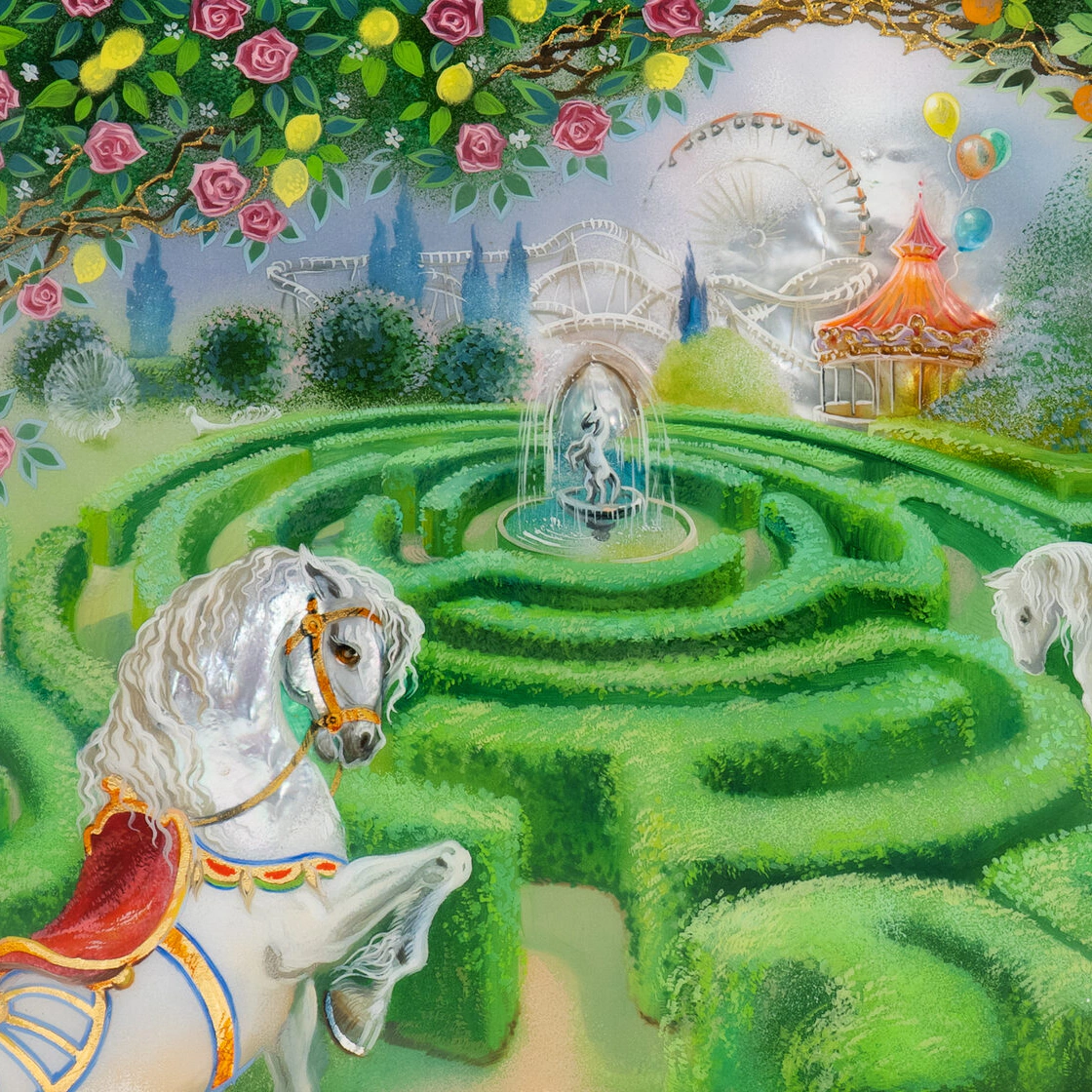 Шкатулка "Лабиринт" Корсакова, Федоскино