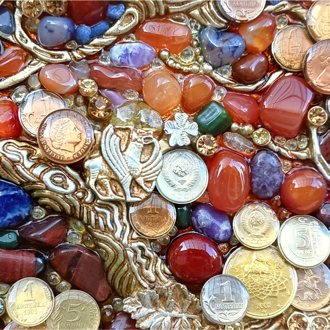 Wall panel "Money tree" (large)