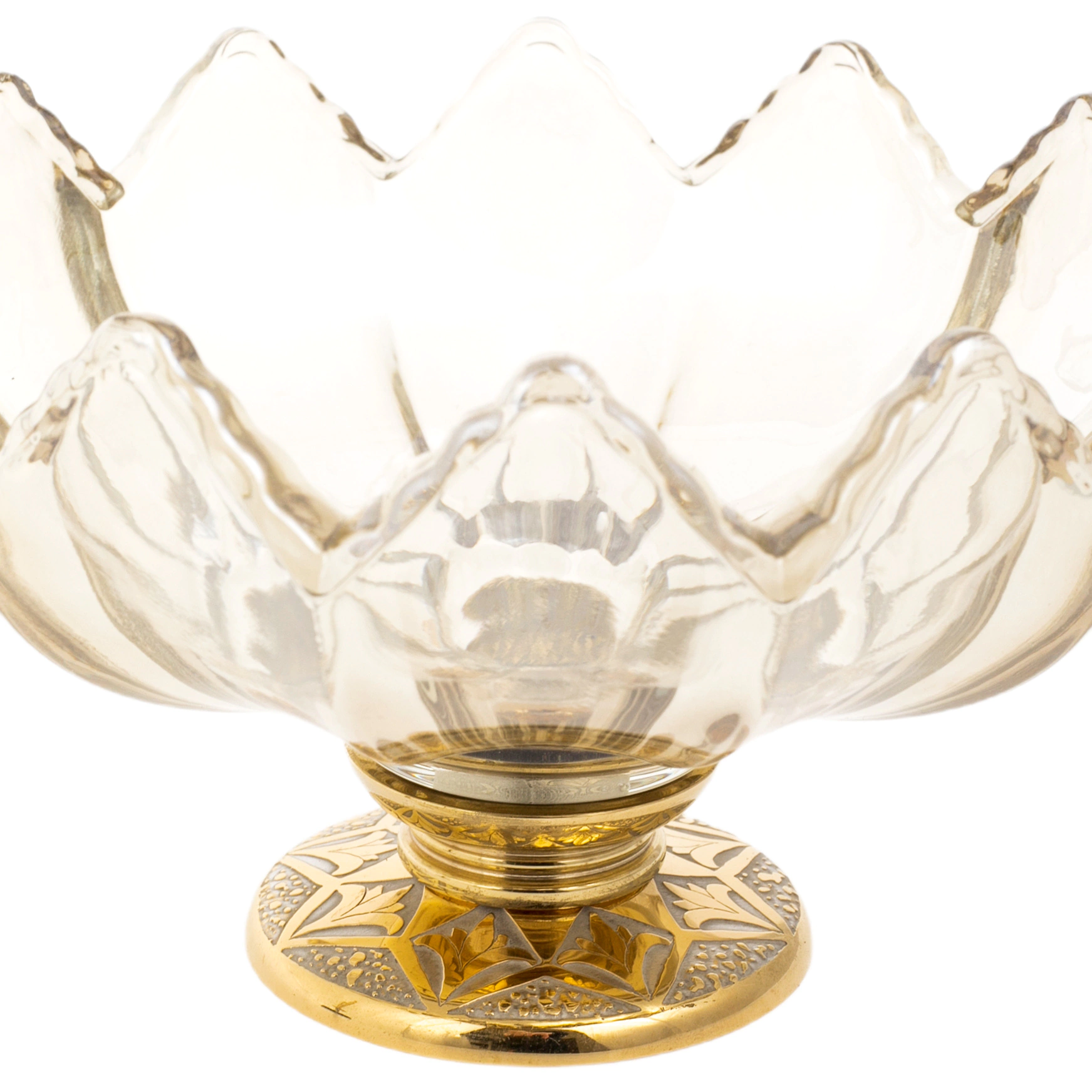 Ваза для конфет "Цветок" Златоуст