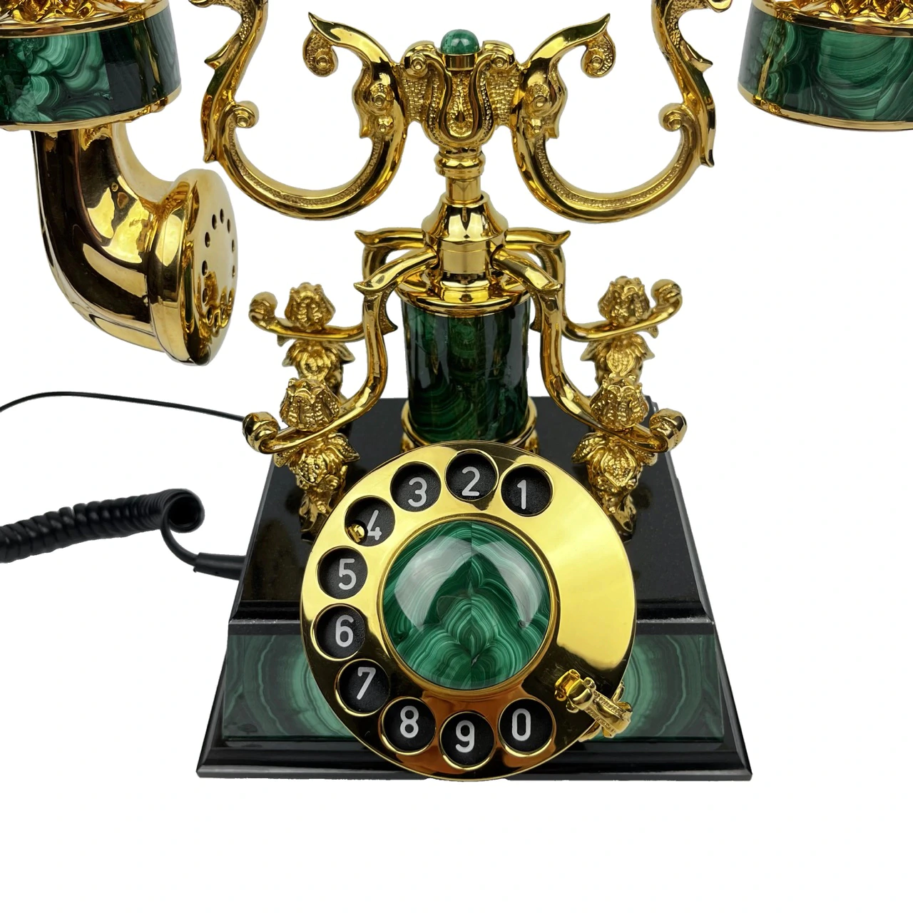 The phone is malachite "Retro"