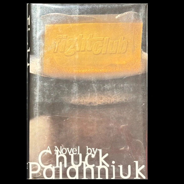 Книга «Бойцовский клуб» с автографом писателя Чака Паланика