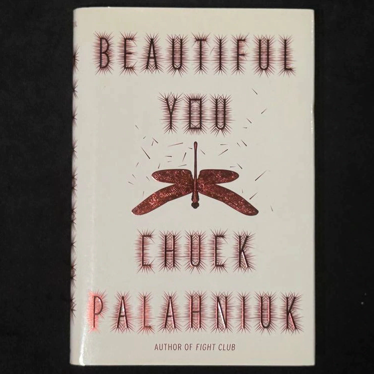 Книга «До самых кончиков» с автографом писателя Чака Паланика