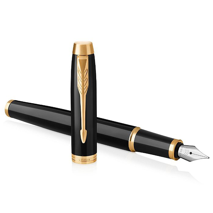 Набор перьевой и шариковой ручки Parker IM Core Black GT