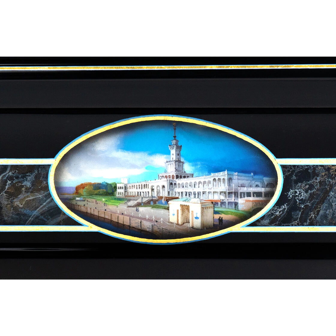 Ларец "Москва" Шелухин, Федоскино