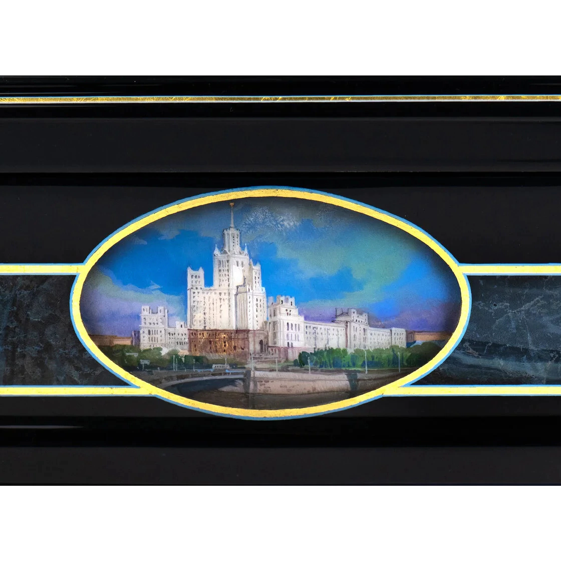 Ларец "Москва" Шелухин, Федоскино