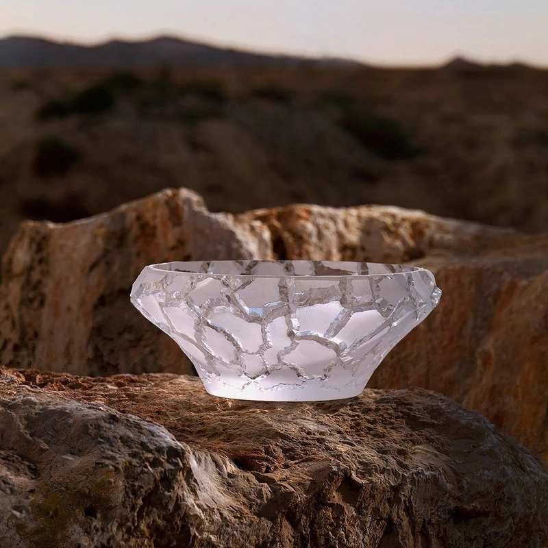 Хрустальная ваза для фруктов "Caldera"