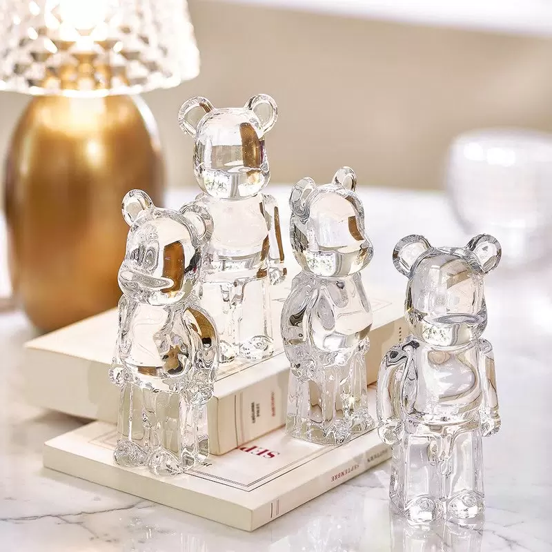 Хрустальная скульптура "Be@rbrick"