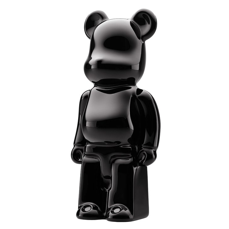Хрустальная скульптура "Be@rbrick" черная