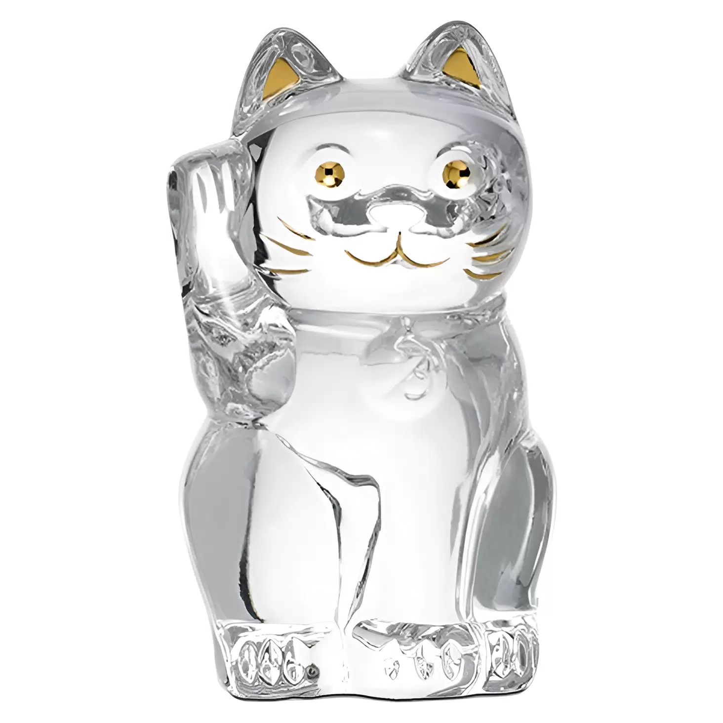 Хрустальная скульптура "Lucky Cat"