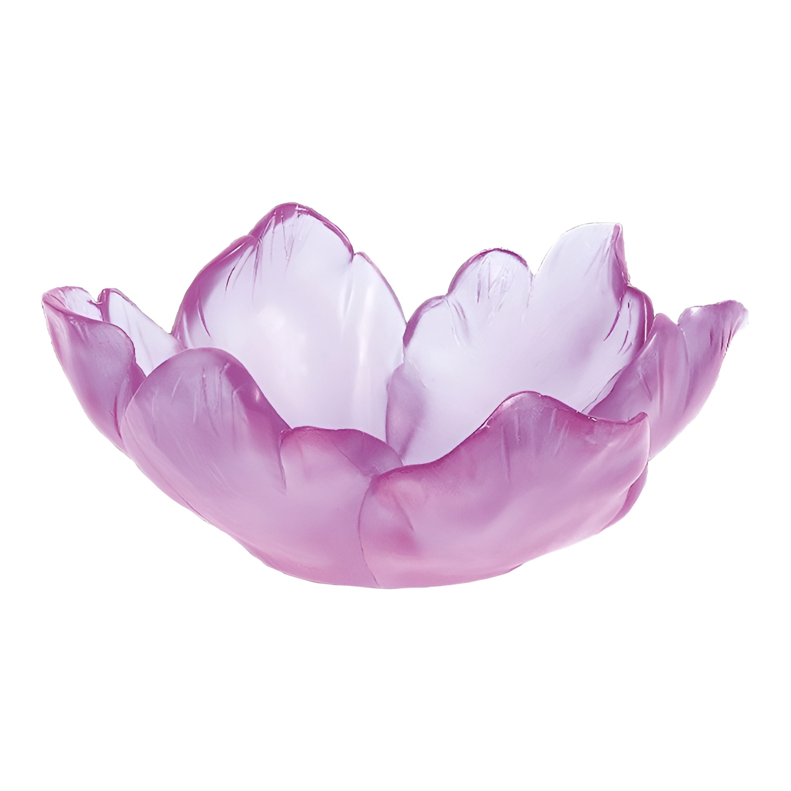 Мелочница из хрусталя "Tulip" фиолетовая
