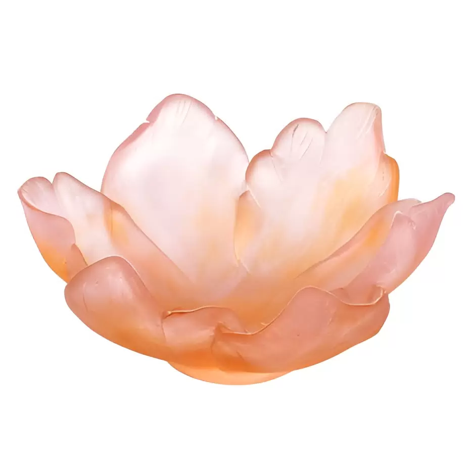 Мелочница из хрусталя "Tulip" розовая