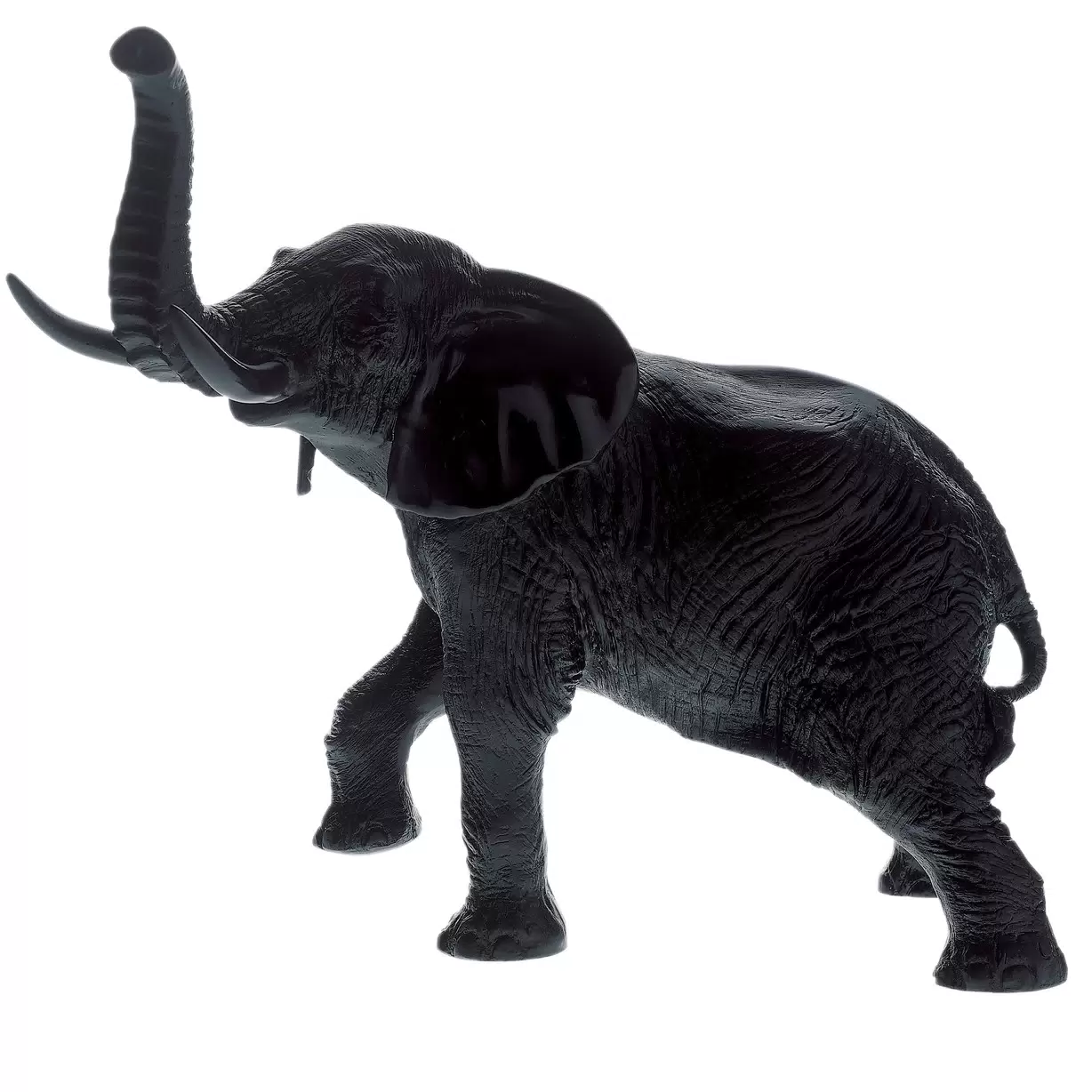 Хрустальная скульптура "Elephant" черная