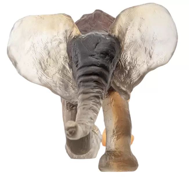 Хрустальная скульптура "Elephant Savana" малая, коричневая