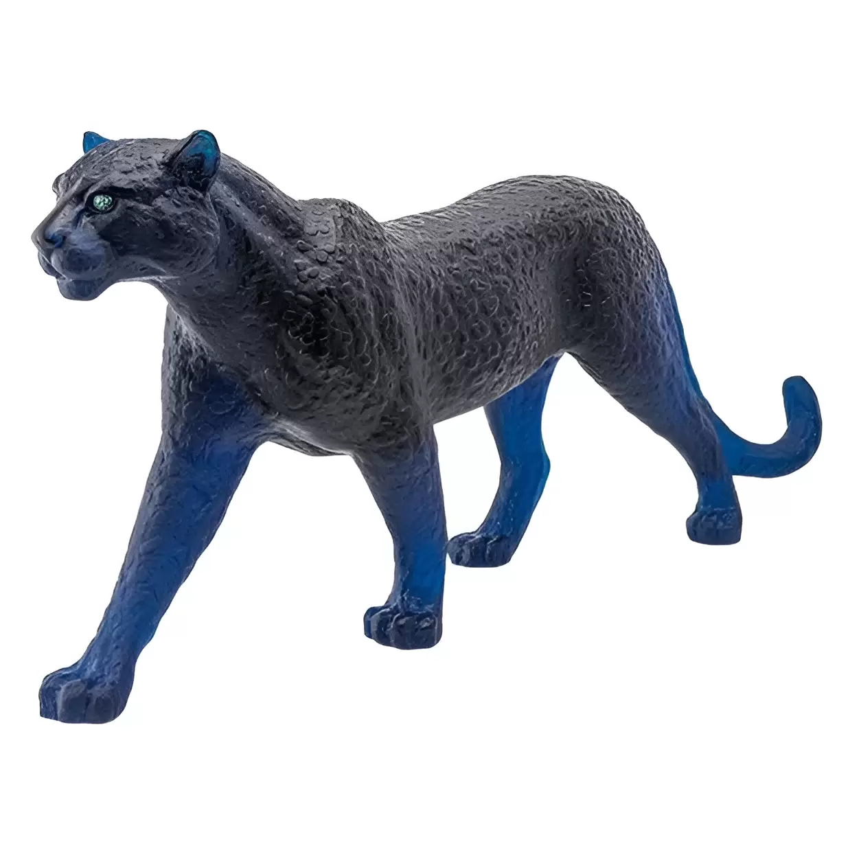 Хрустальная скульптура "Florida Panther" синяя