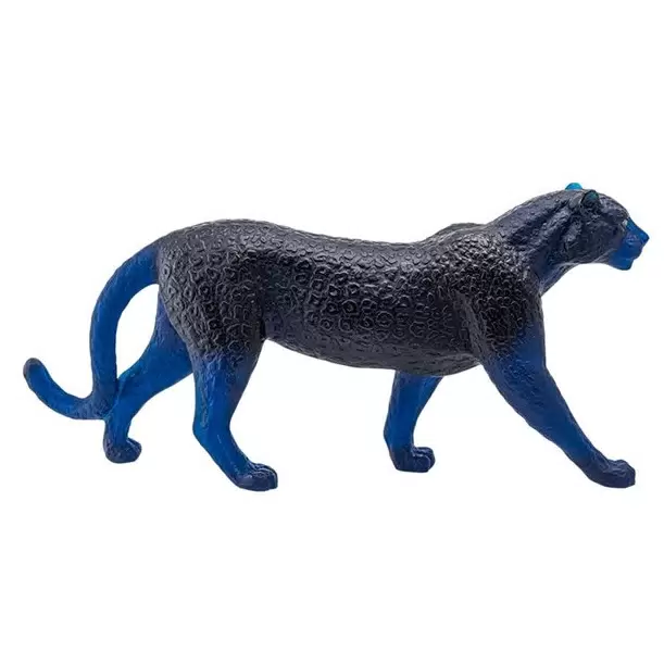Хрустальная скульптура "Florida Panther" синяя