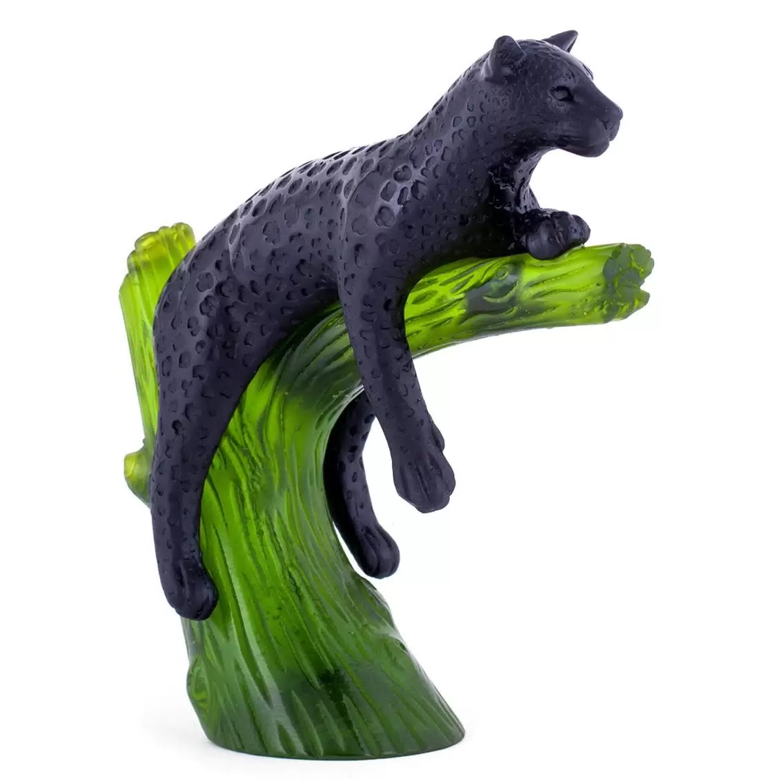 Хрустальная скульптура "Panther On Tree" разноцветная