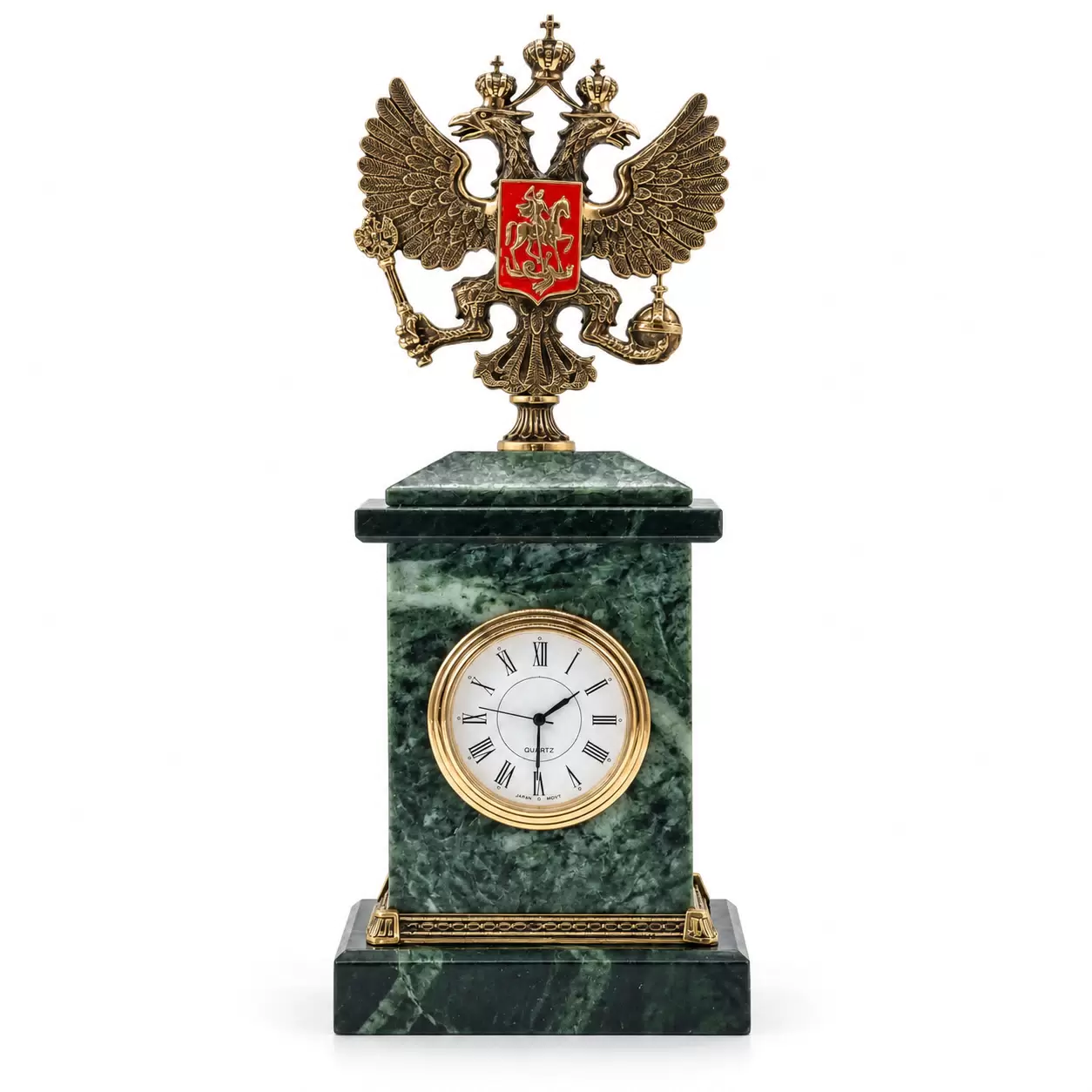 Table clock "Coat of Arms of Russia"