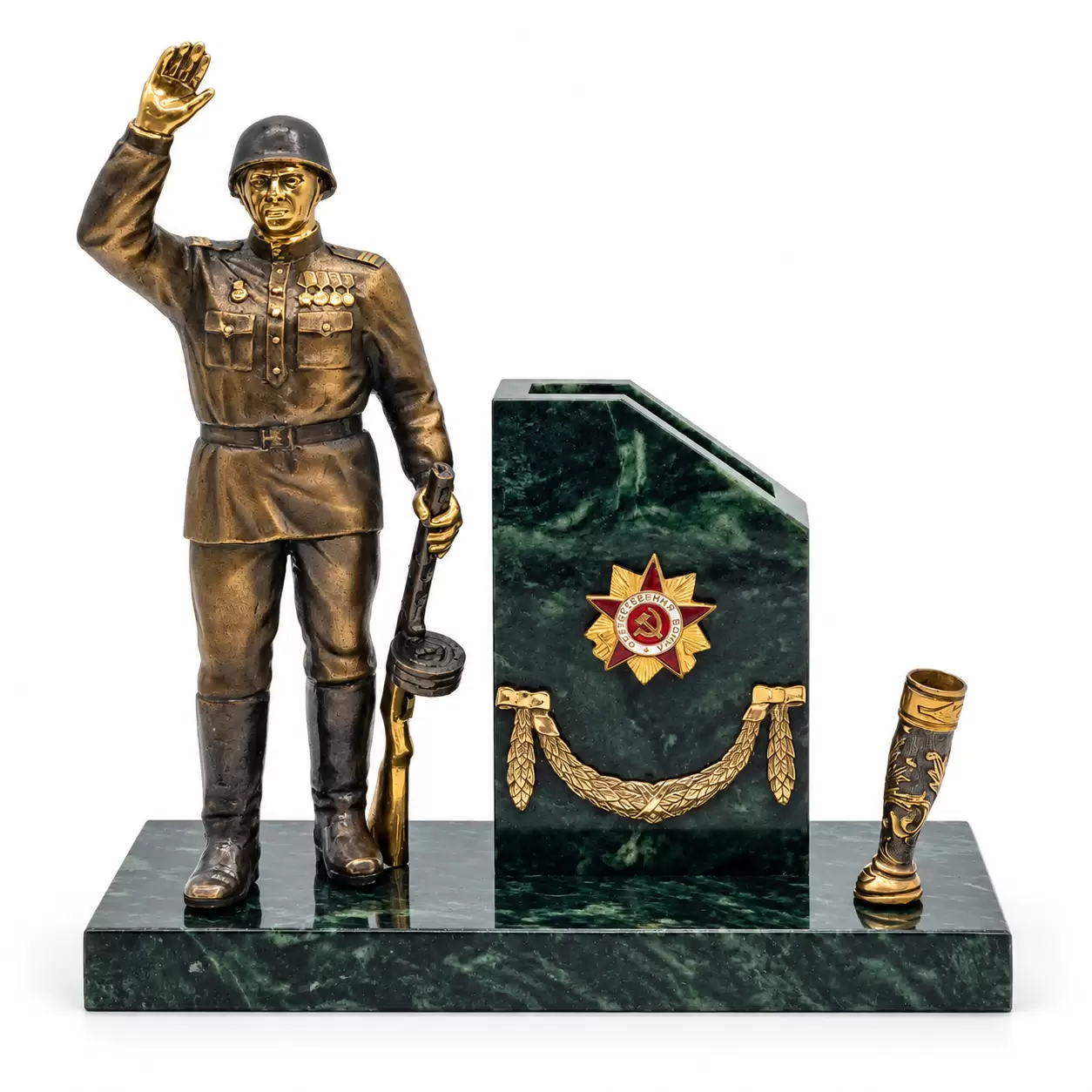 A writing set made of a coil "The Great Patriotic War"