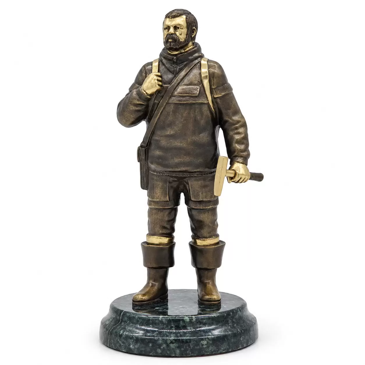 Bronze statuette "Geologist"