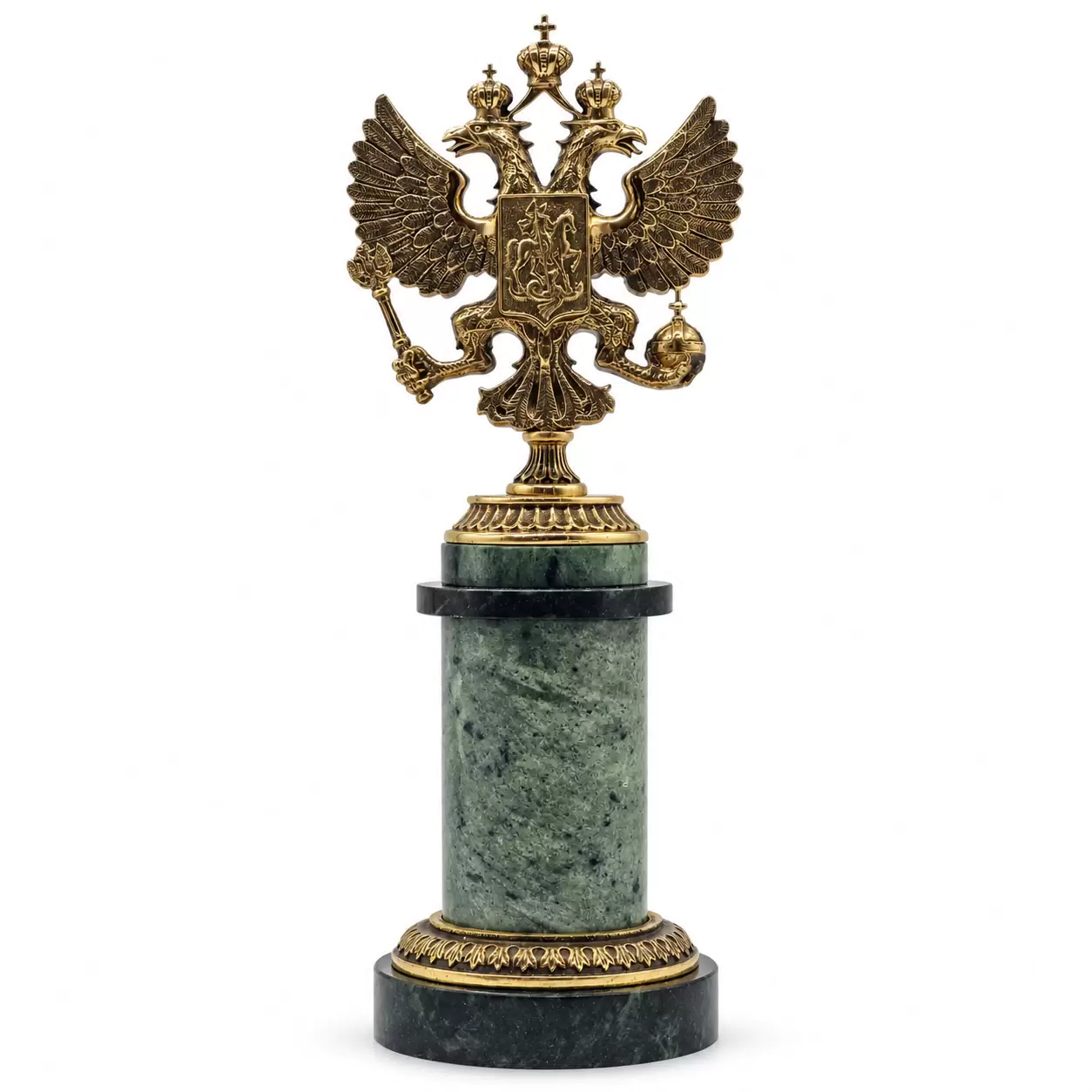 Сувенир "Герб Российский" (колонна)